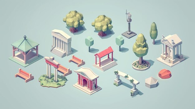Iconos y elementos de juego