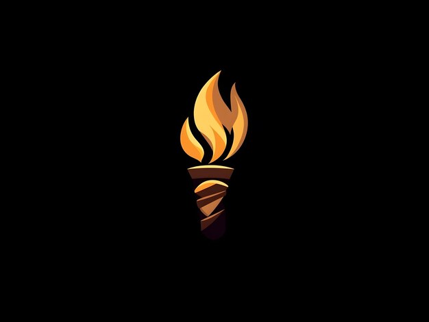 Iconos de fuego brillante, calor caliente, antorcha y llama