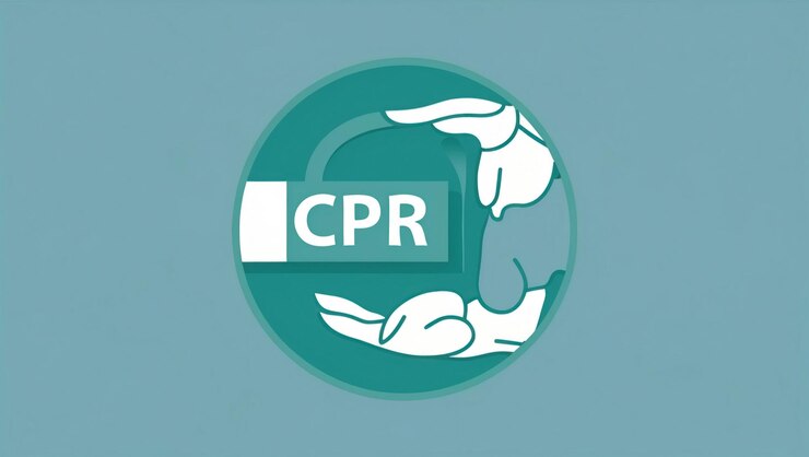 Foto iconos ilustrativos que destacan el entrenamiento de rcp y la conciencia de salvar vidas