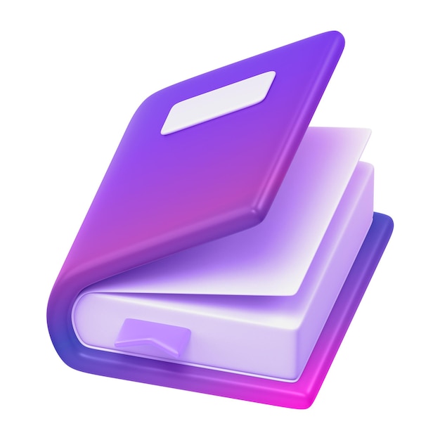 Iconos de libros png educación pegatina fondo transparente