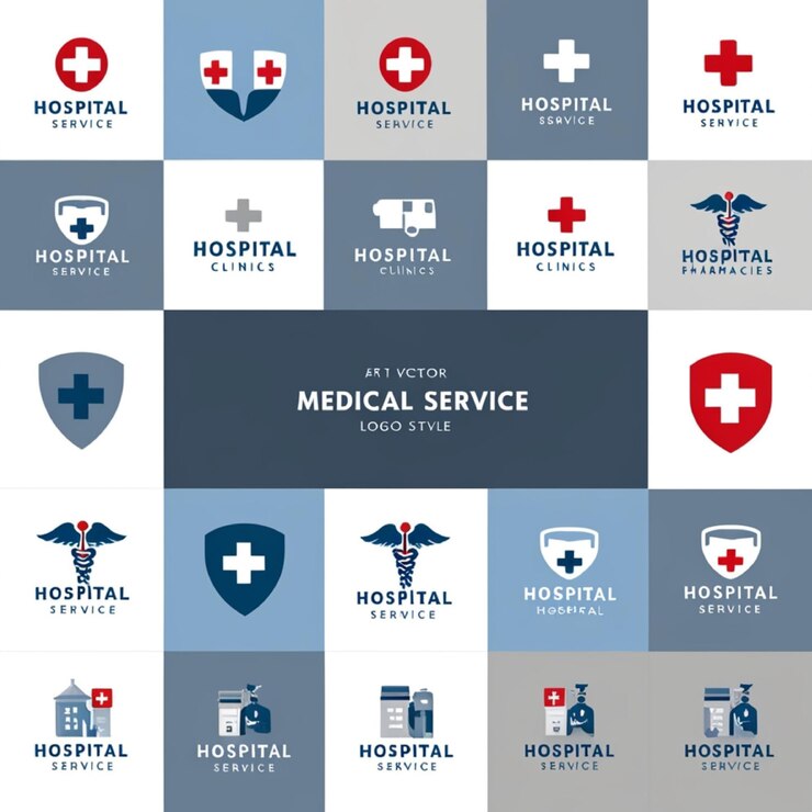 Los íconos de la medicina y la atención médica de la Gran Serie