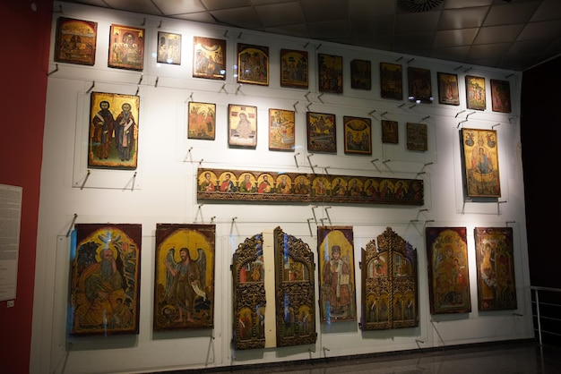 Iconos en el Museo Arqueológico de Antalya Antalya Turkiye