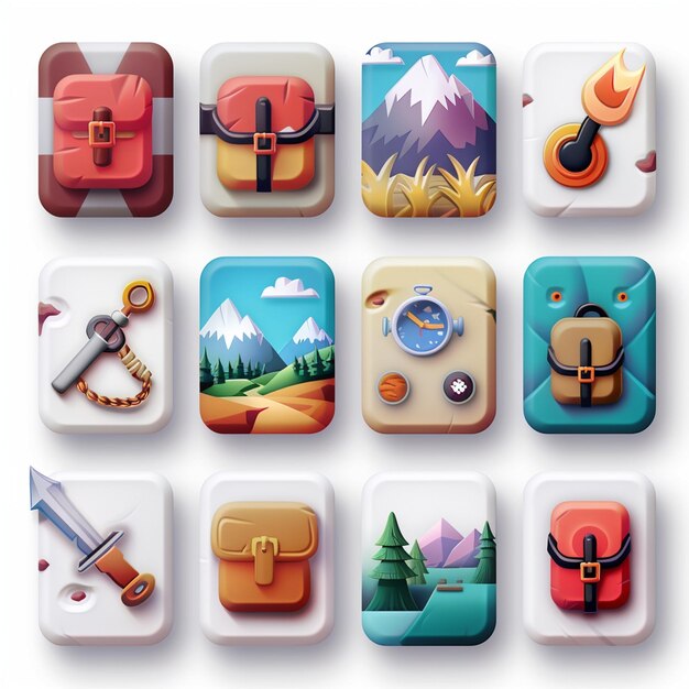 Los íconos de QuestMaster mejoran los diseños de las aplicaciones de Adventure Quest con imágenes cautivadoras