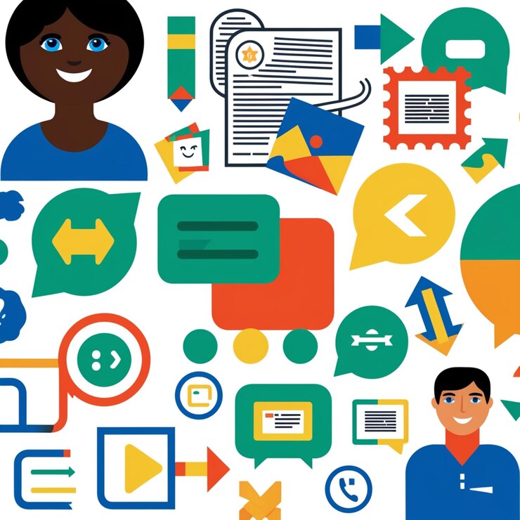 Foto iconos de las redes sociales serie monolina