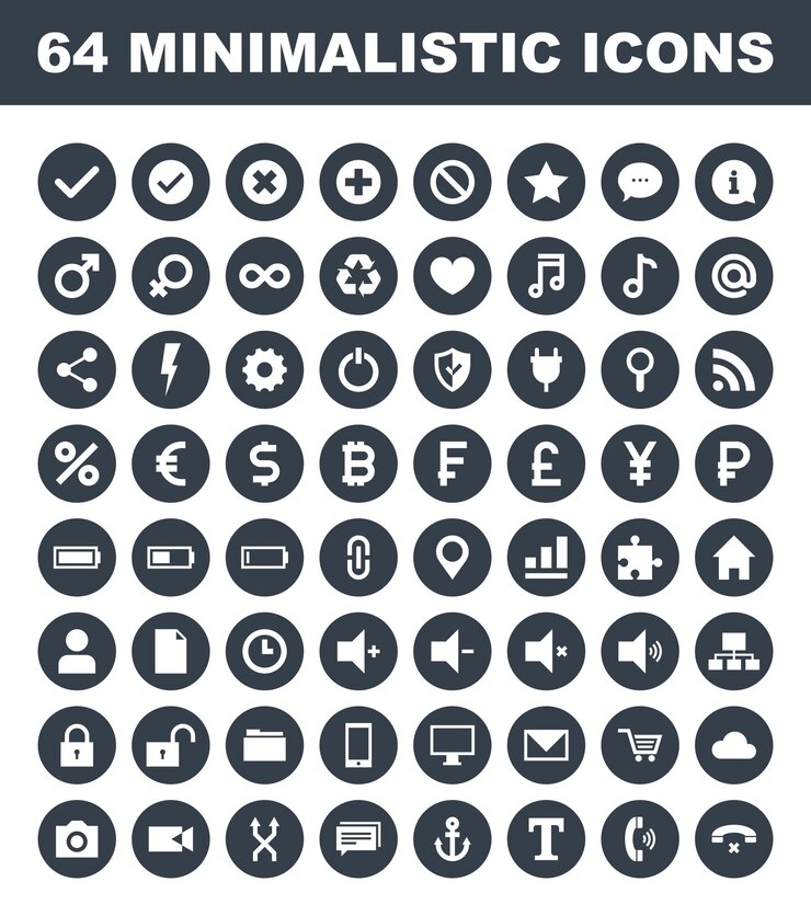 Foto iconos universales