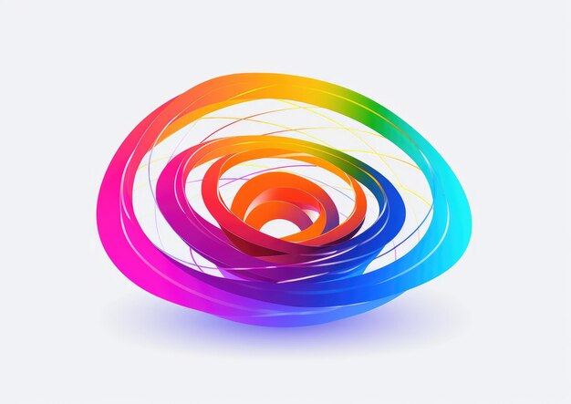 Foto iconos de wifi por cable de color