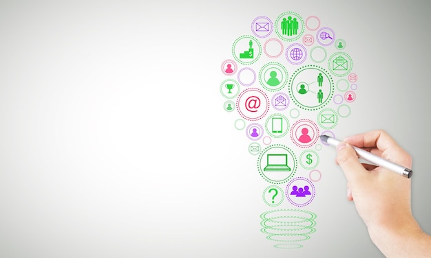 Idea y concepto de Internet