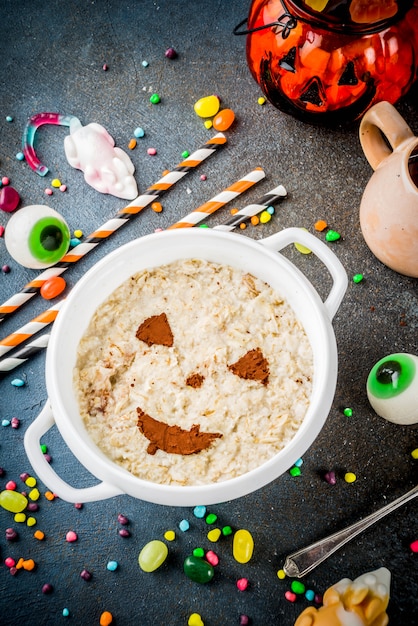 Idea creativa de comida de Halloween