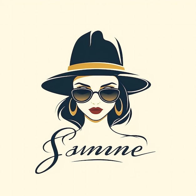 Idea de diseño de logotipo de boutique de moda