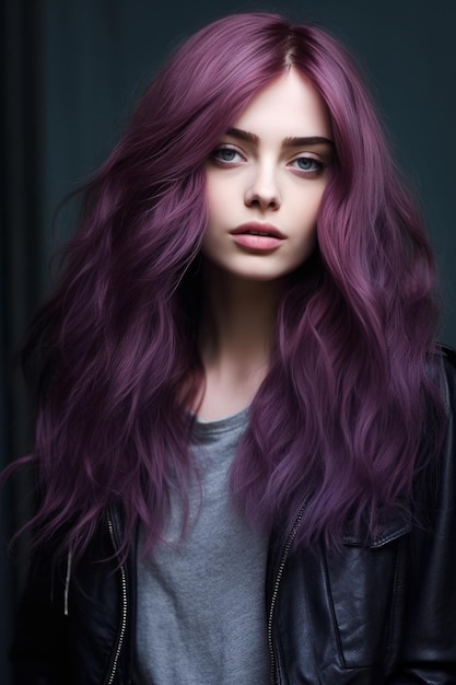 Ideas de color de cabello morado para mujeres que son fáciles de hacer y se pueden hacer en minutos.