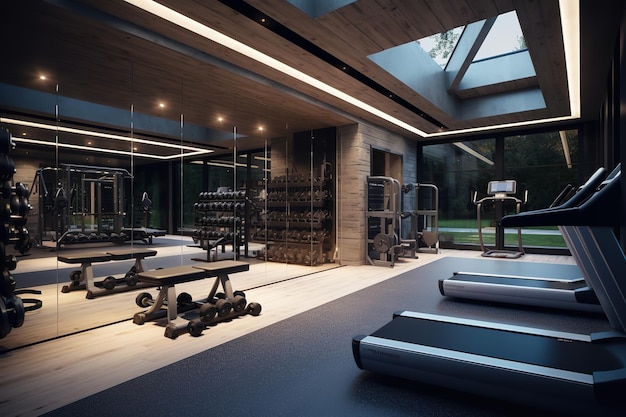 Ideas de diseño de interiores para gimnasio en casa Diseño de interiores