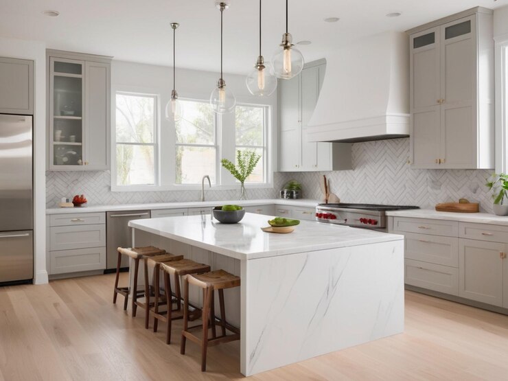 ideas modernas de diseño de interiores de cocina