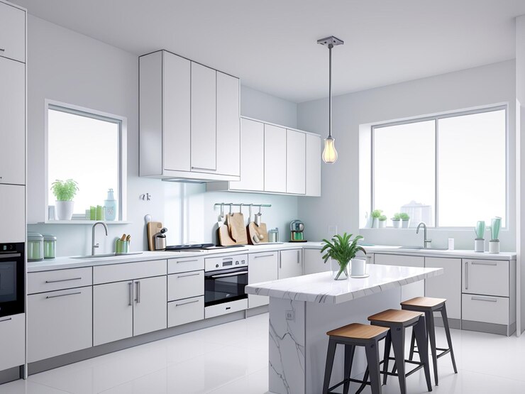 ideas modernas de diseño de interiores de cocina