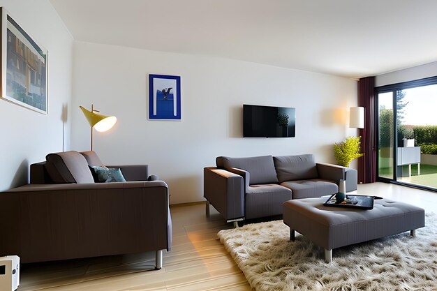 Foto ideias de design de interiores de sala de estar pequena para maximizar o espaço e o estilo