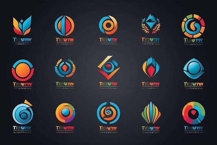Foto identidad de marca corporativa una plantilla de diseño vectorial de logotipo