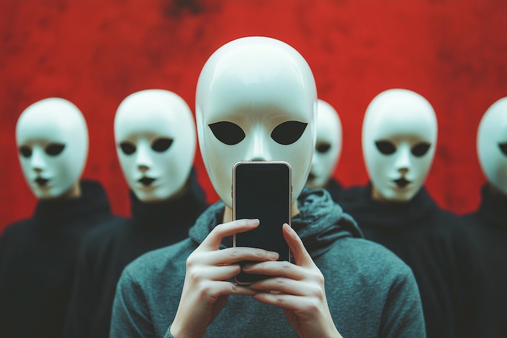 Foto identificação de pseudónimos e pseudónimos utilizados em ai generativos sociais