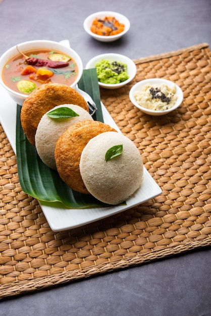 Idli Vada Sambar