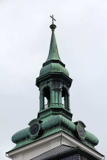 La iglesia antigua Bergen Noruega