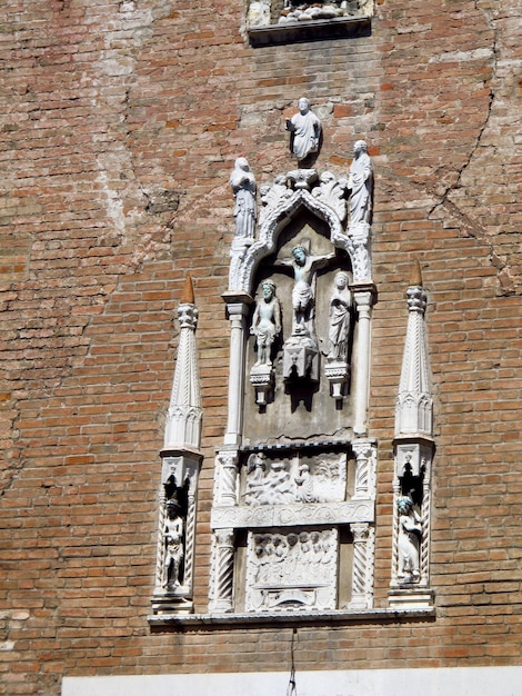 La iglesia antigua Venecia Italia