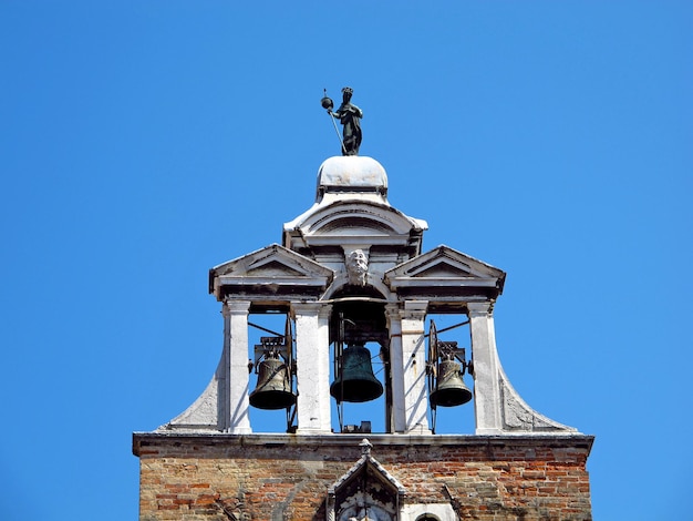 La iglesia antigua Venecia Italia