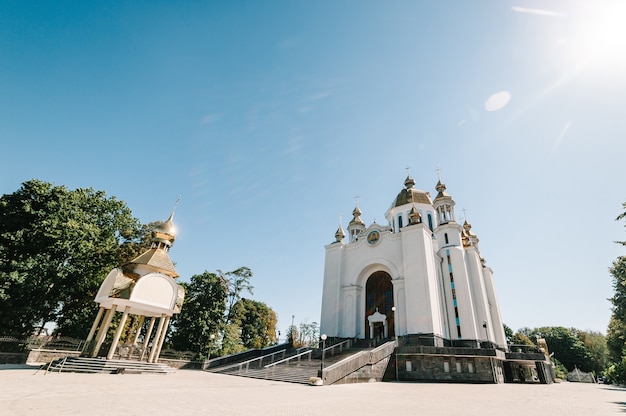 Ð¡iglesia. Antiguo templo de Dios.