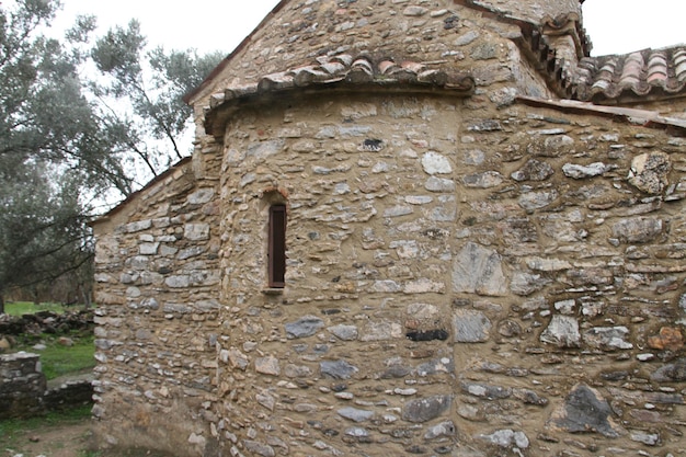 Iglesia bizantina en Naxos Grecia