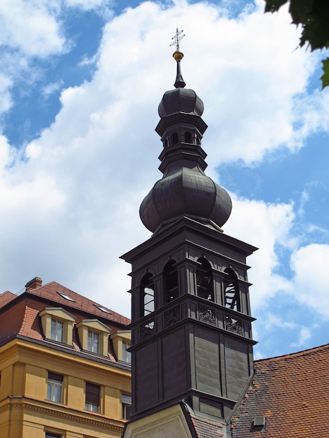 La iglesia en Bratislava, Eslovaquia