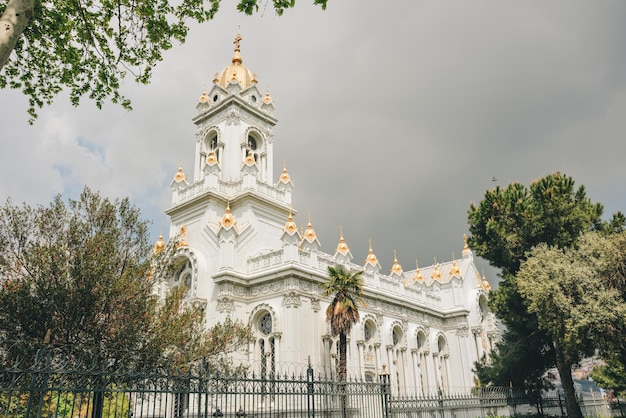 Iglesia búlgara de San Esteban Iglesia de hierro en el Cuerno de Oro Estambul Turquía 120 años