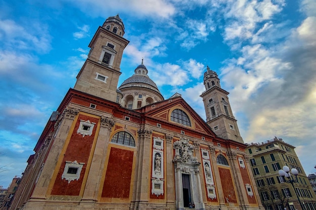 La iglesia de Carignano en Génova