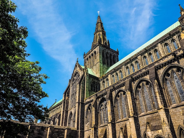 Iglesia Catedral de Glasgow HDR