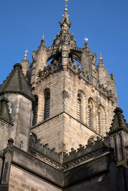 Iglesia Catedral de St Giles, Royal Mile y Lawnmarket, Edimburgo, Escocia, Reino Unido