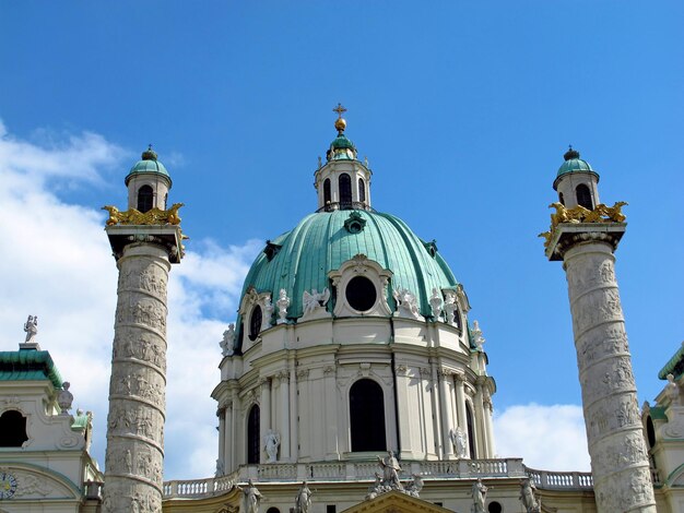 La iglesia en el centro de Viena, Austria