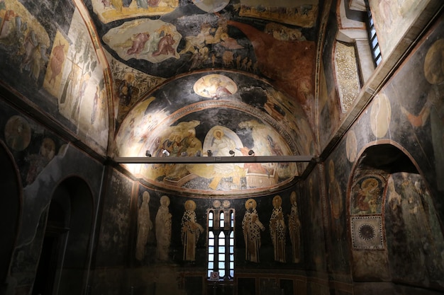 Foto iglesia de chora en estambul turquia