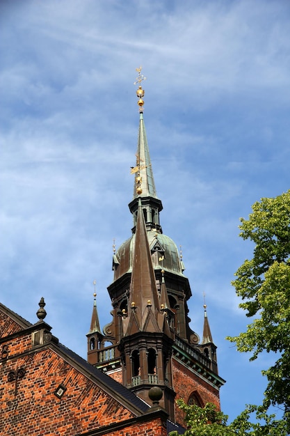 Iglesia en la ciudad de Copenhague Dinamarca