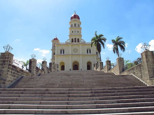 La iglesia de El Cobre, Cuba