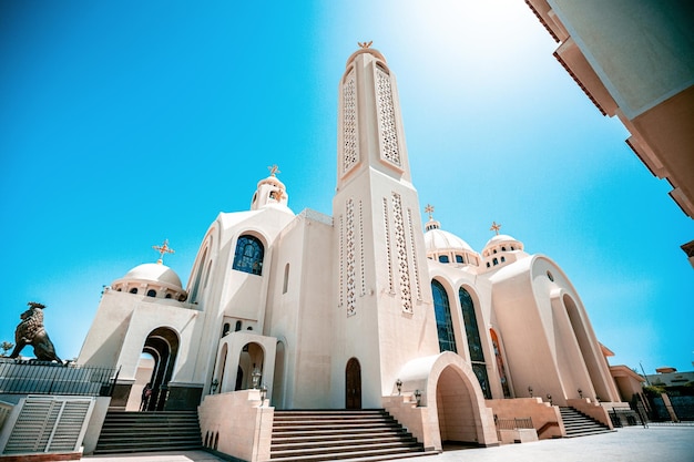 Iglesia copta La Catedral Celestial en Sharm El-Sheikh, Egipto