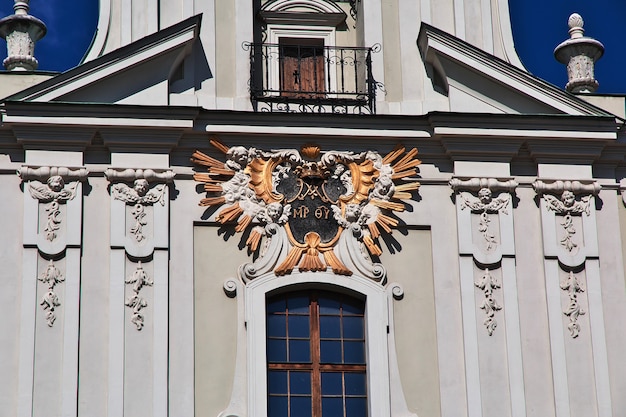 Foto la iglesia de cracovia, polonia.