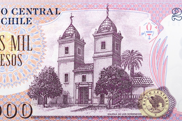 Iglesia de Los Dominicos aus altem Geld