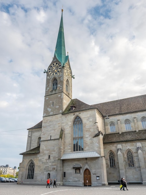 Iglesia de Fraumunster en Zúrich