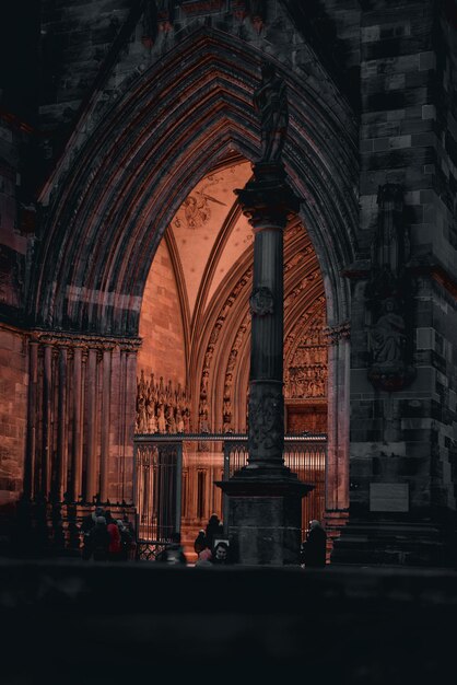 Foto una iglesia en friburgo