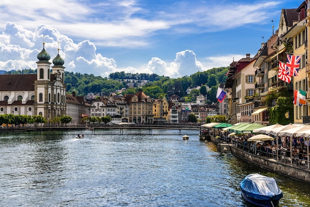 Iglesia Jesuita Jesuitenkirche en Lucerna Luzern Suiza