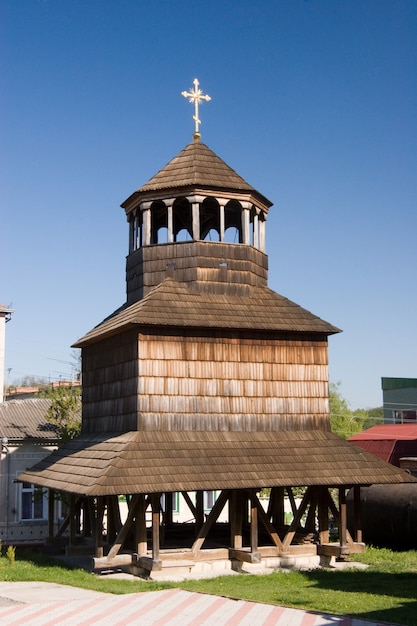 Iglesia de madera de la Asunción en Chortkiv, Ucrania
