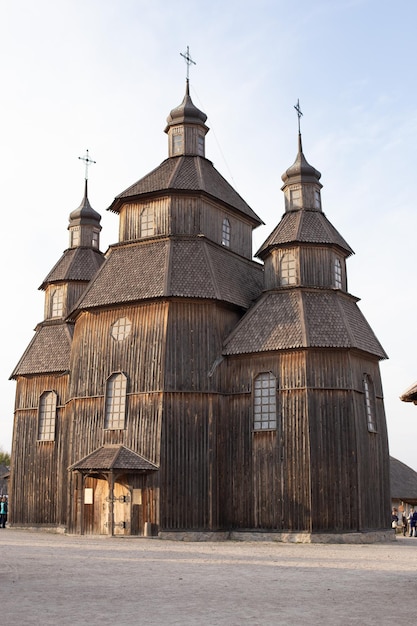 Iglesia de madera de Zaporizhzhya Sich