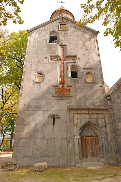 Iglesia medieval en el Monasterio de Sanahin Sitio de Patrimonio Mundial de la UNESCO en la provincia de Lori de Armenia