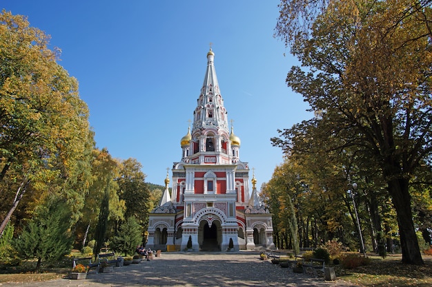 Iglesia memorial de Shipka en Bulgaria