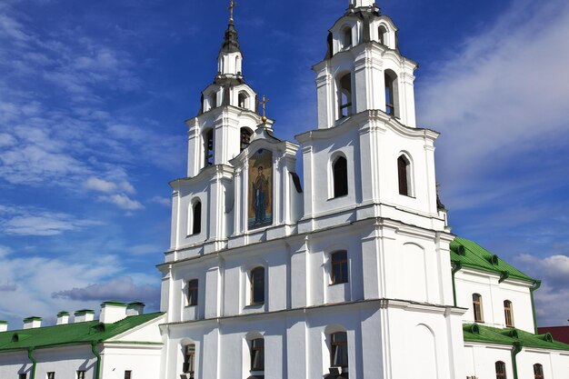 La iglesia en Minsk, Bielorrusia