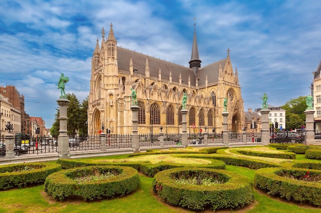 Iglesia de Nuestra Señora Bendita del Sablon en Bruselas, Bélgica.