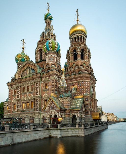 La Iglesia Ortodoxa del Salvador sobre la Sangre en San Petersburgo