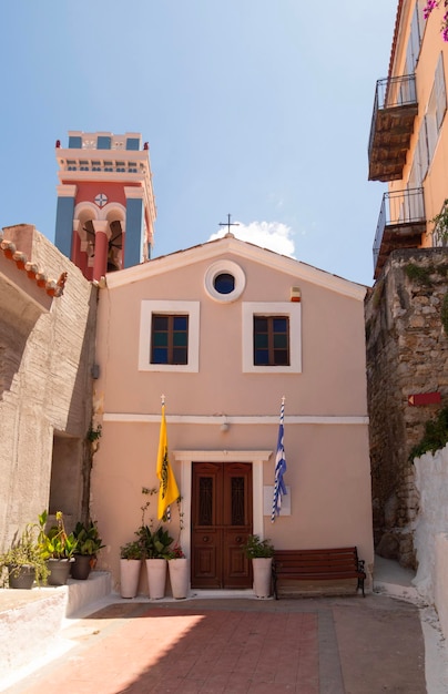 La iglesia ortodoxa de Santa Sofía en Nafplion, Peloponeso, Grecia