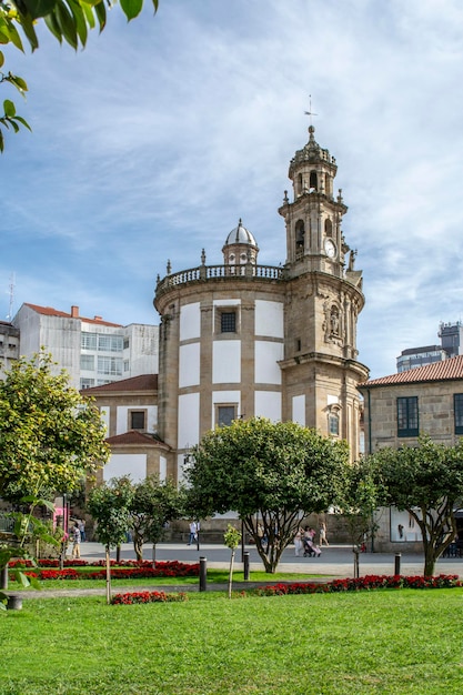 Iglesia de la Peregrina en Pontevedra España